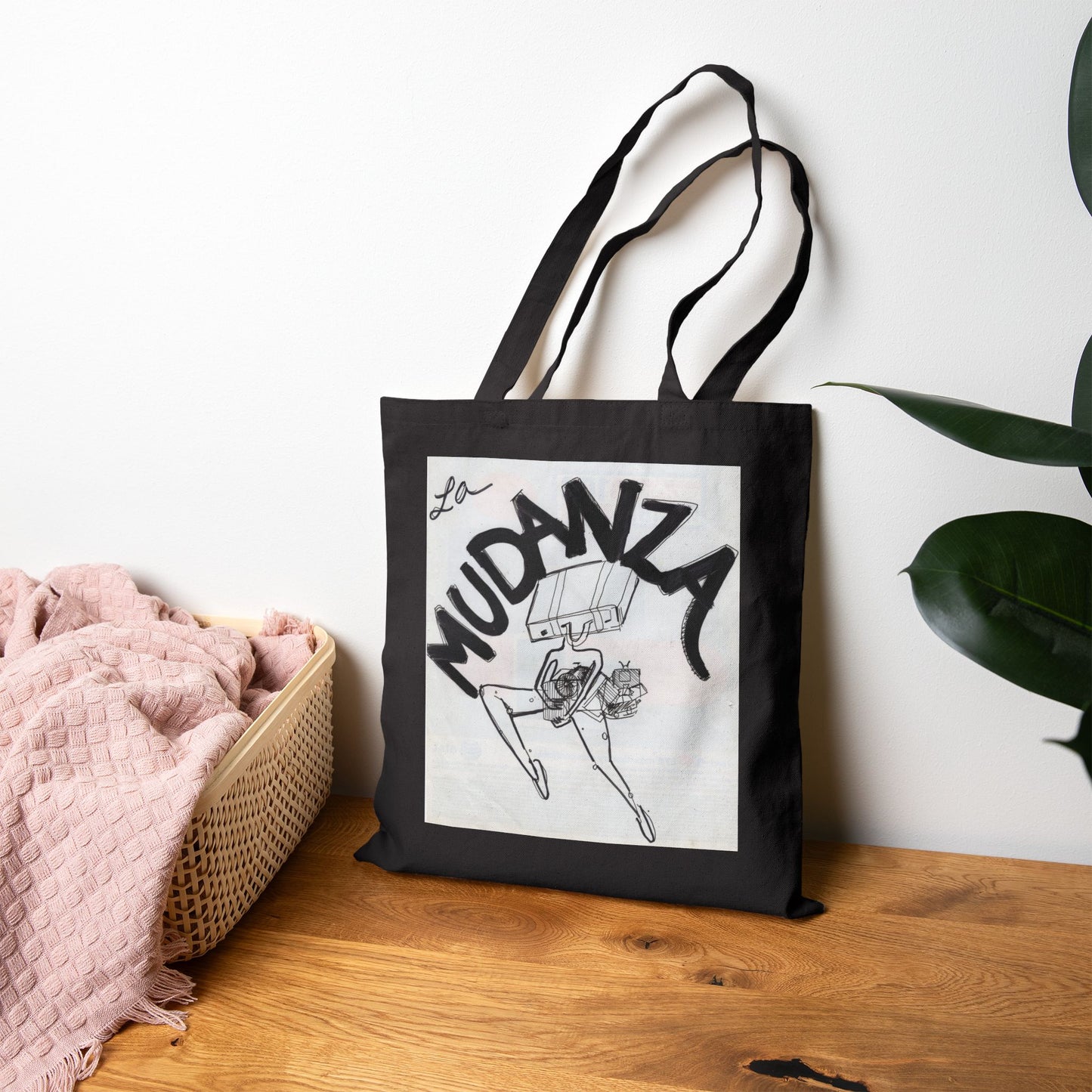 La Mudanza Cotton Canvas Tote Bag
