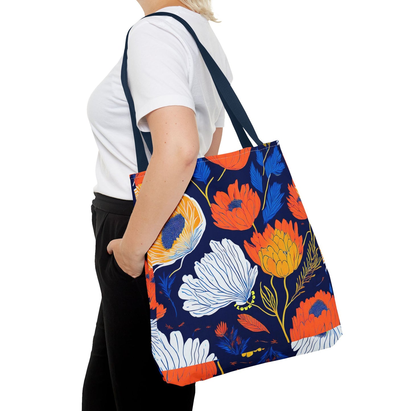 Wild Grace – Art Tote with a Quiet I Love You