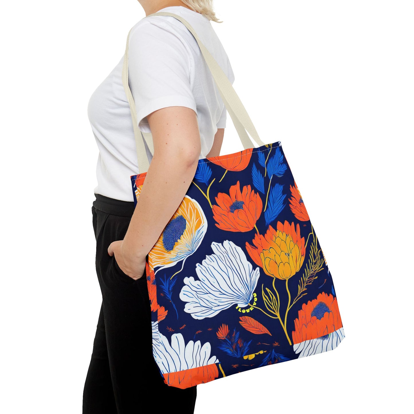 Wild Grace – Art Tote with a Quiet I Love You