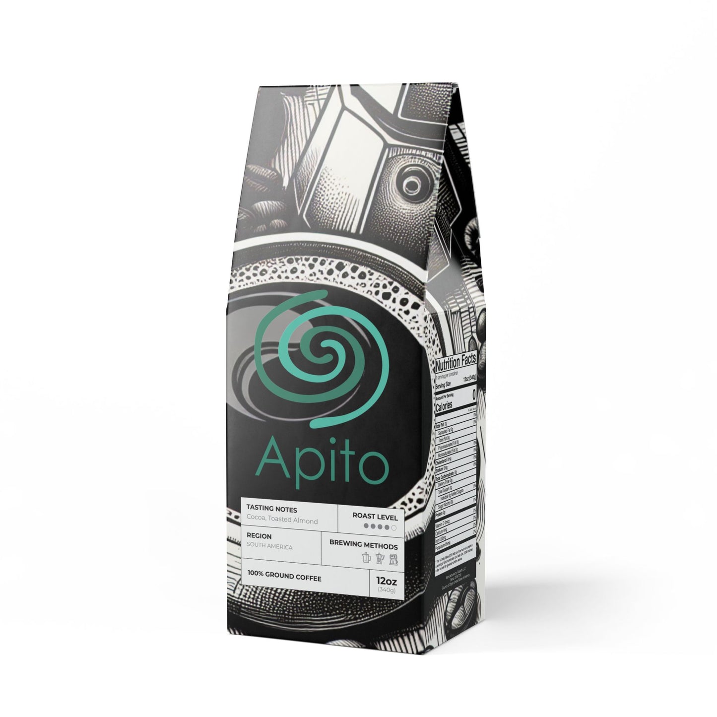 Apito Coffee π Blend (Medium-Dark Roast)