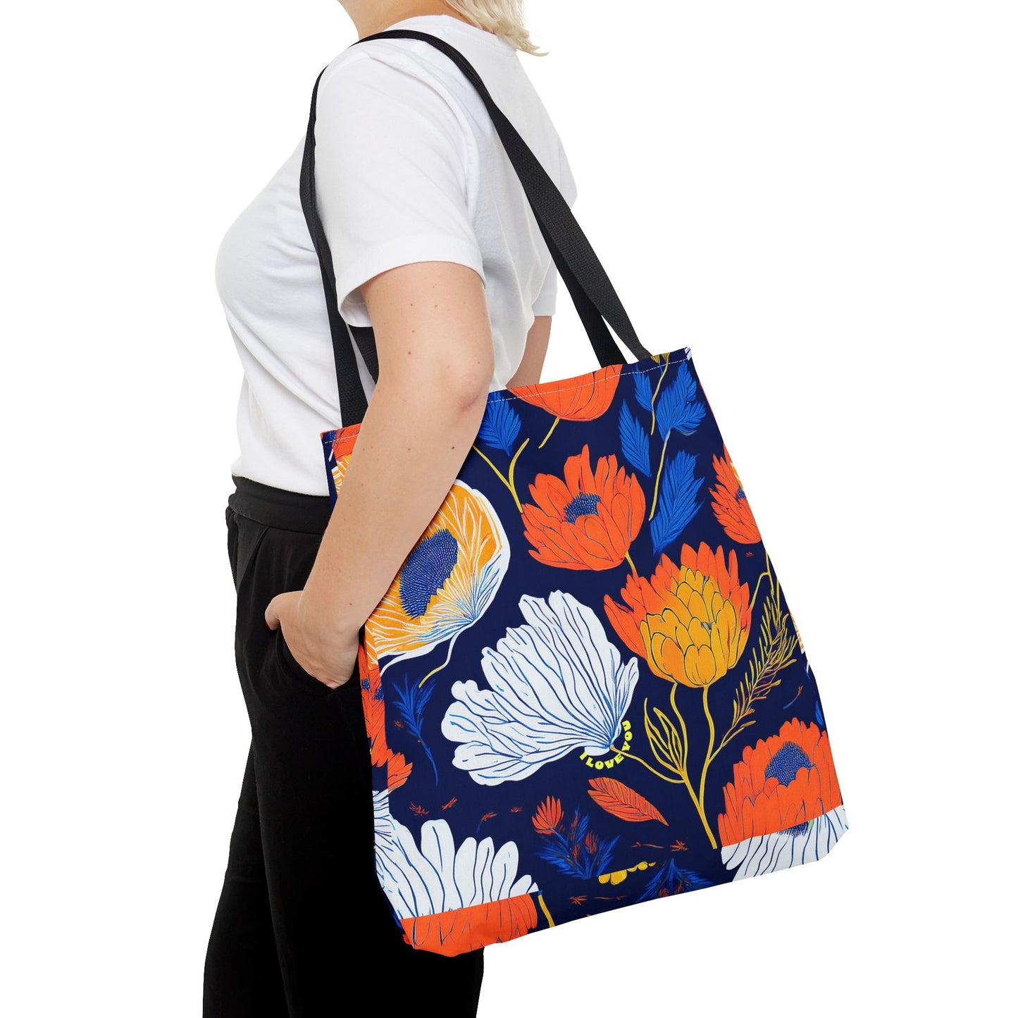 Wild Grace – Art Tote with a Quiet I Love You