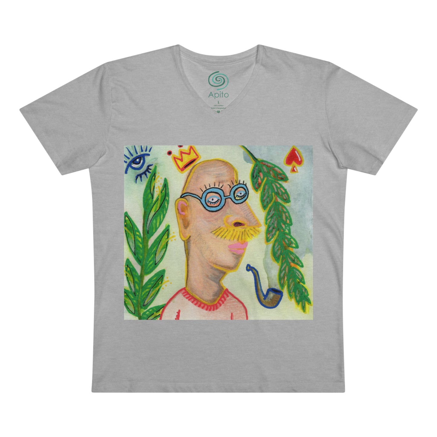 King Shisha - Men’s Presenter V-neck