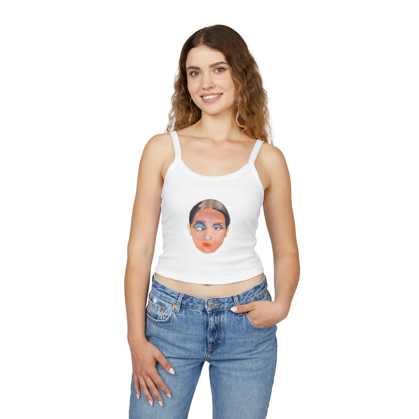 Muse Tank | Spaghetti Strap Crop Top