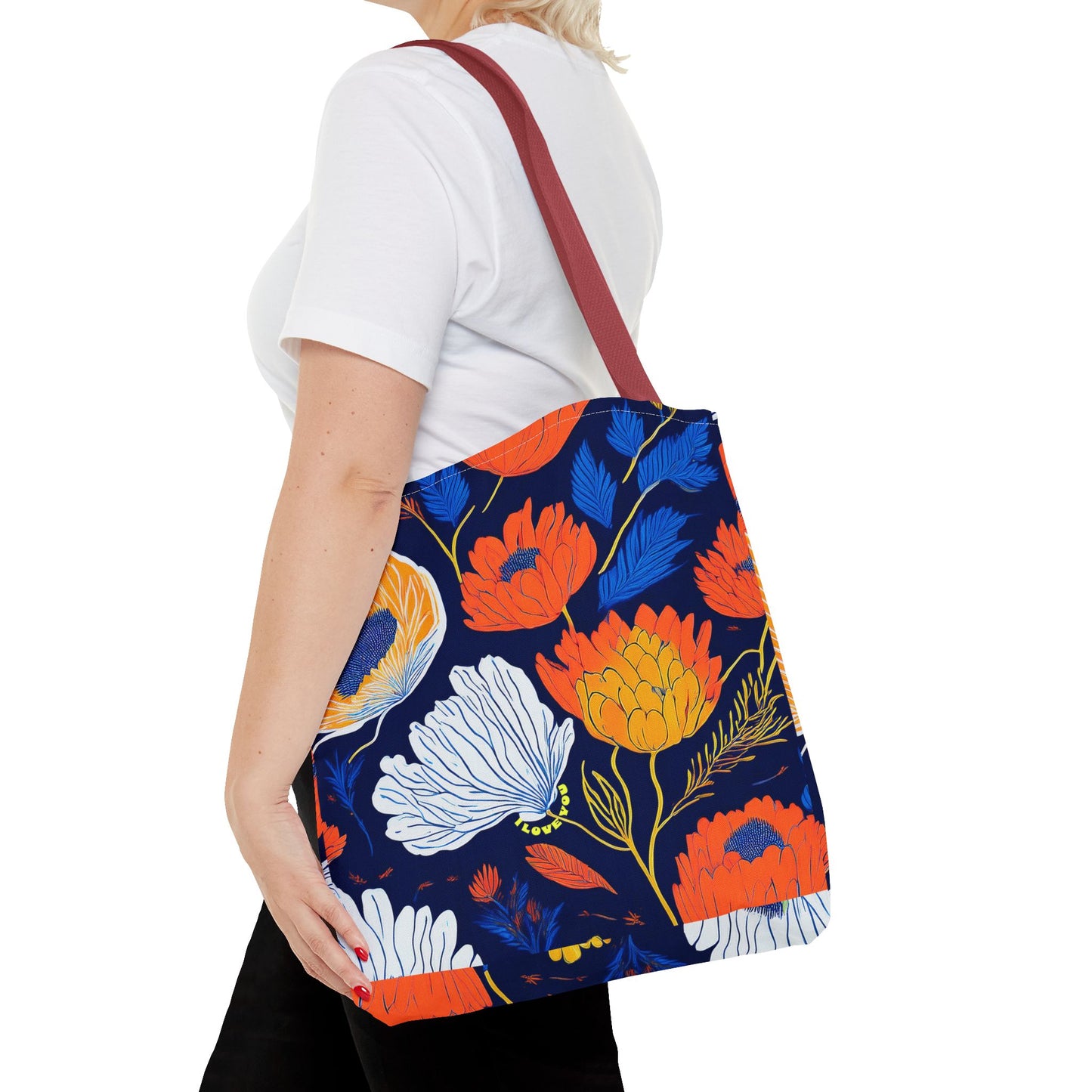 Wild Grace – Art Tote with a Quiet I Love You