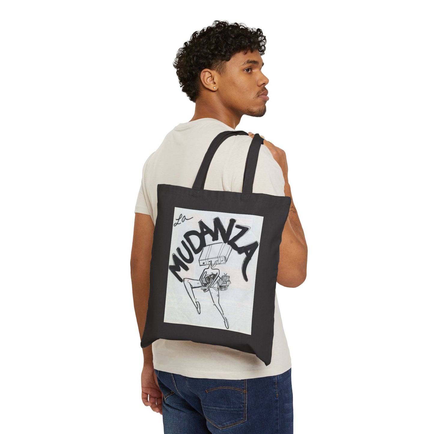 La Mudanza Cotton Canvas Tote Bag