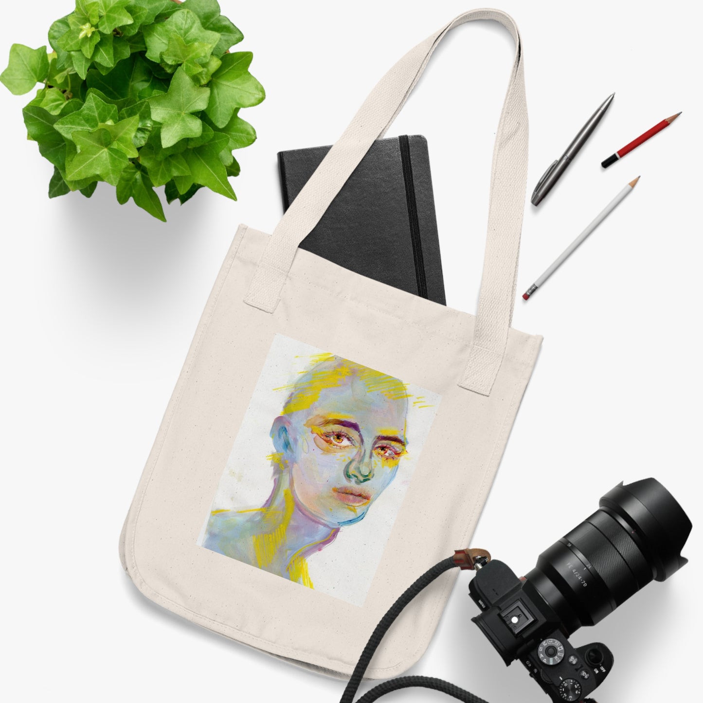 Art Print Organic Canvas Tote Bag