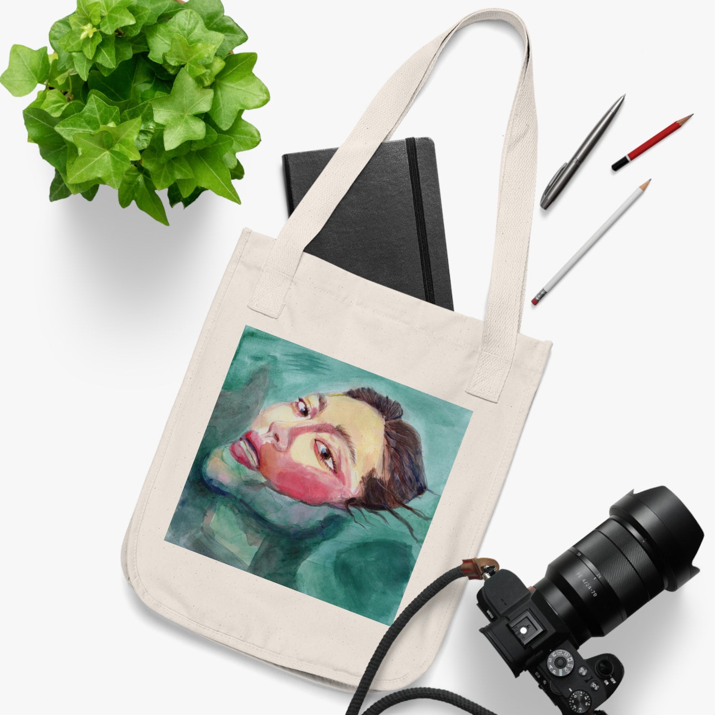 Art Print Organic Canvas Tote Bag