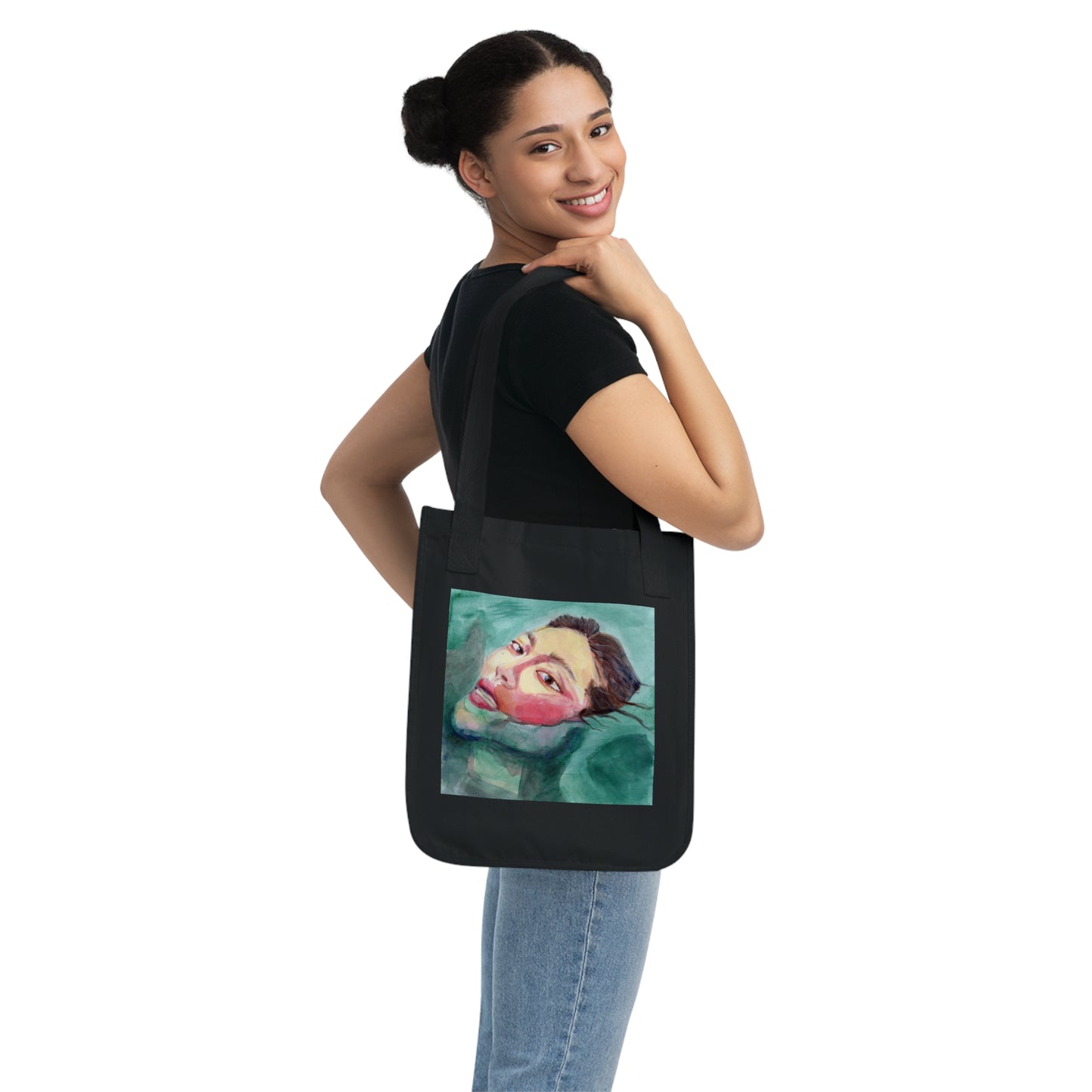 Art Print Organic Canvas Tote Bag