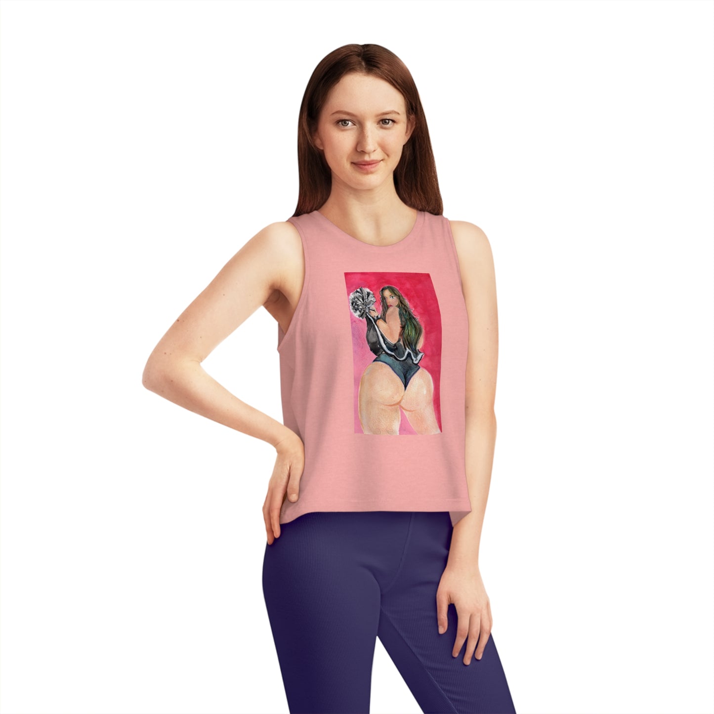 Hazmelfavor - Women's Dancer Cropped Tank Top