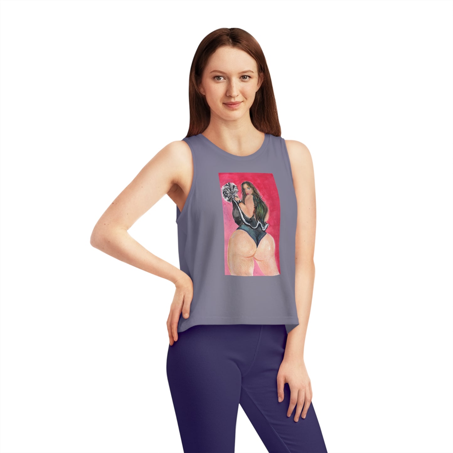 Hazmelfavor - Women's Dancer Cropped Tank Top