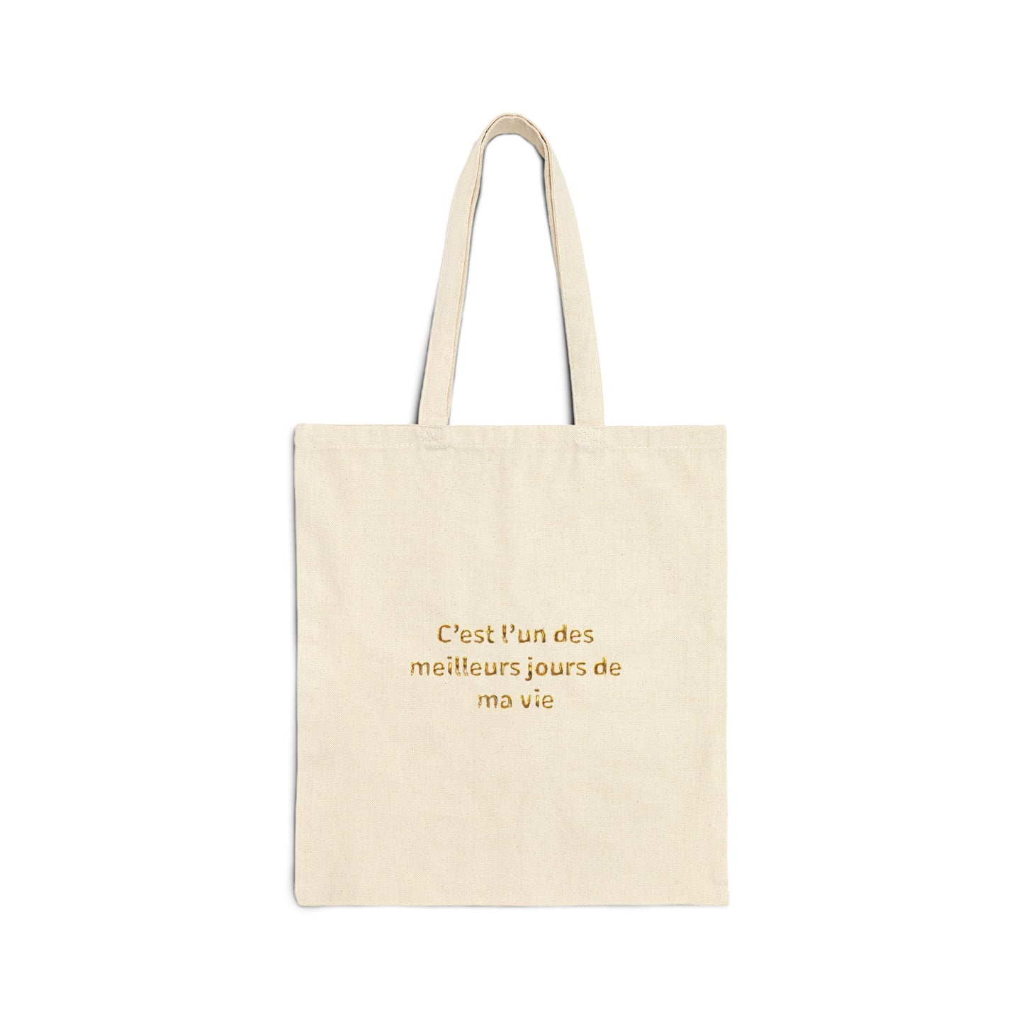 Cotton Canvas Tote Bag