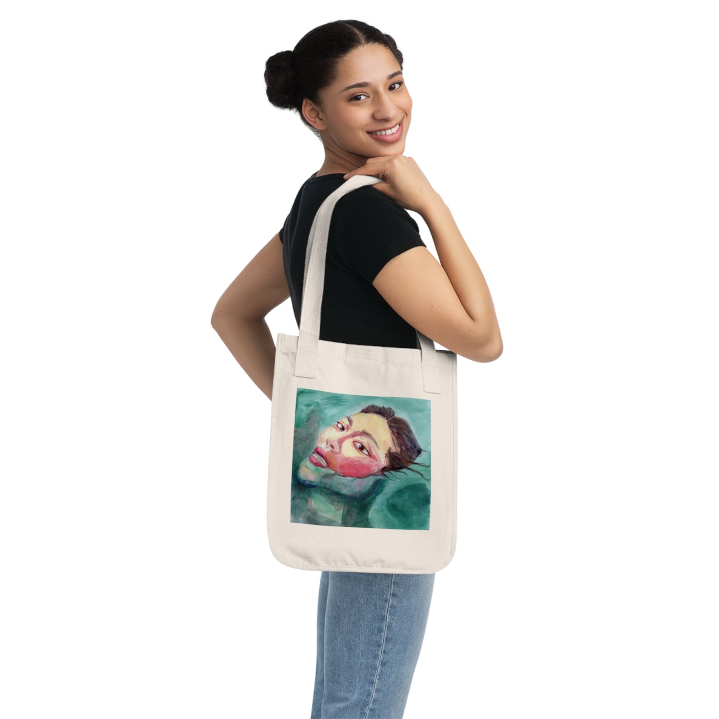 Art Print Organic Canvas Tote Bag