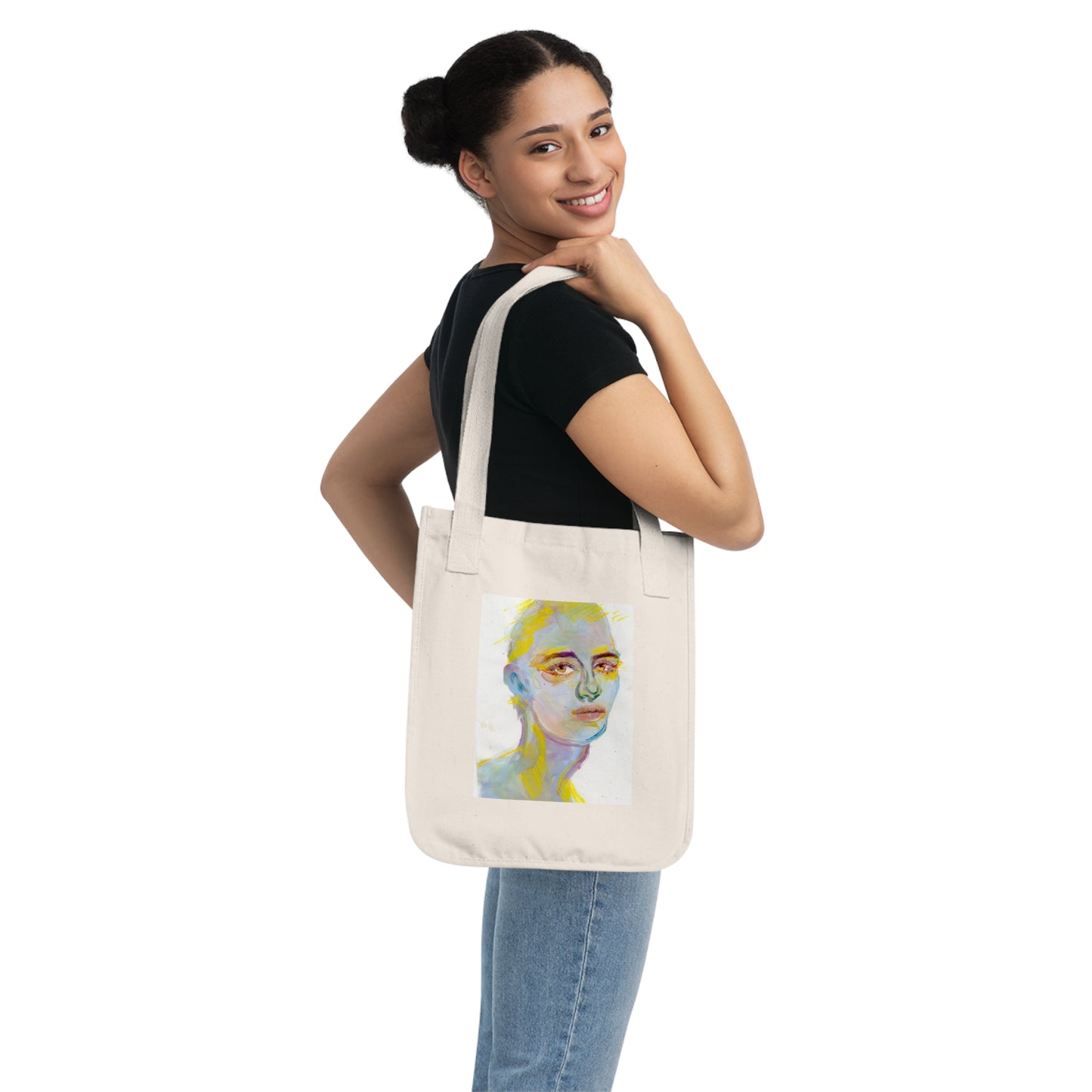 Art Print Organic Canvas Tote Bag