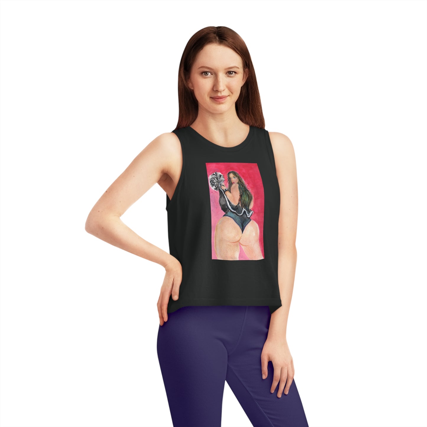 Hazmelfavor - Women's Dancer Cropped Tank Top