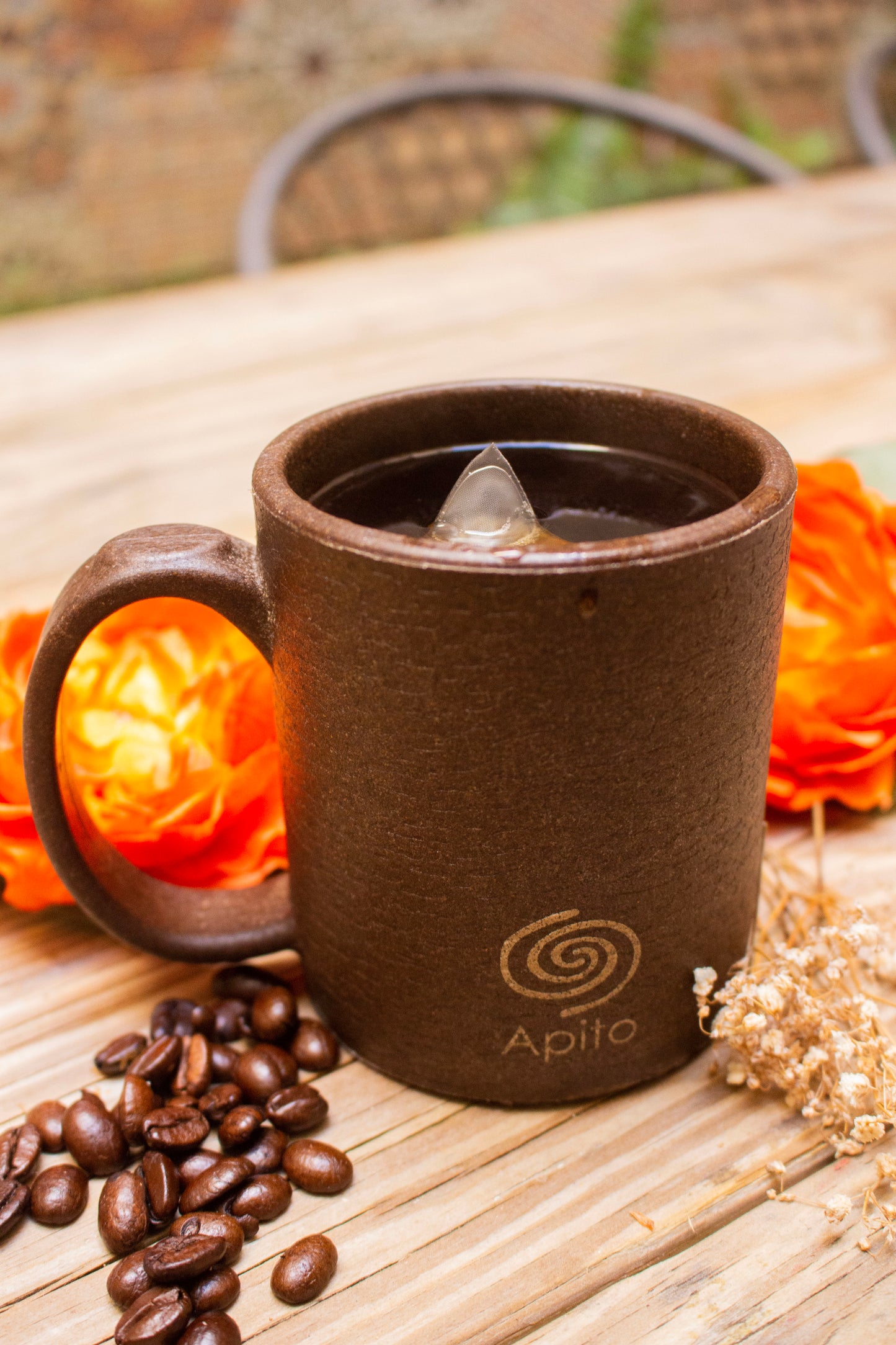 Apito Coffee Grounds Reusable & Compostable Mug 15oz