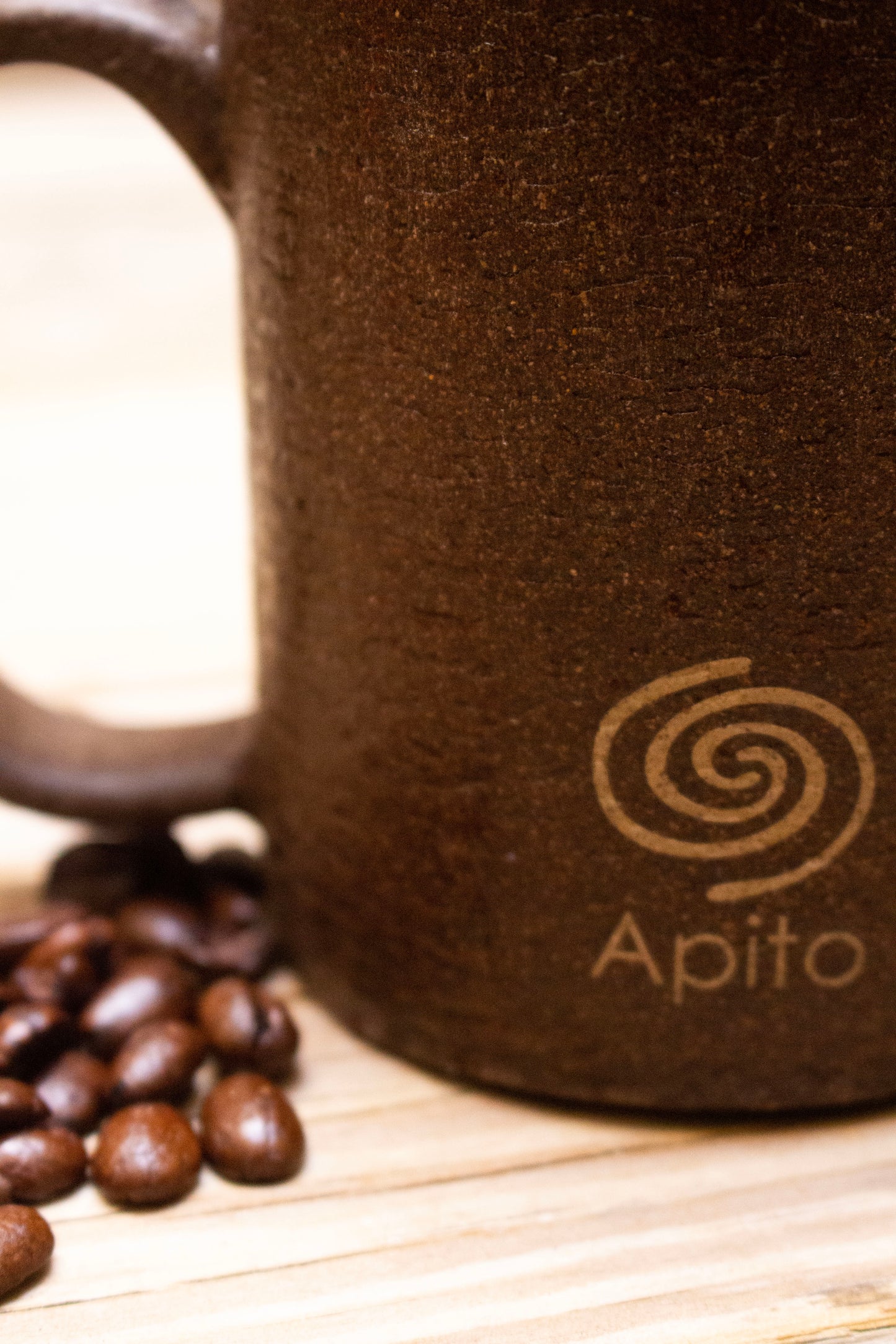 Apito Coffee Grounds Reusable & Compostable Mug 15oz